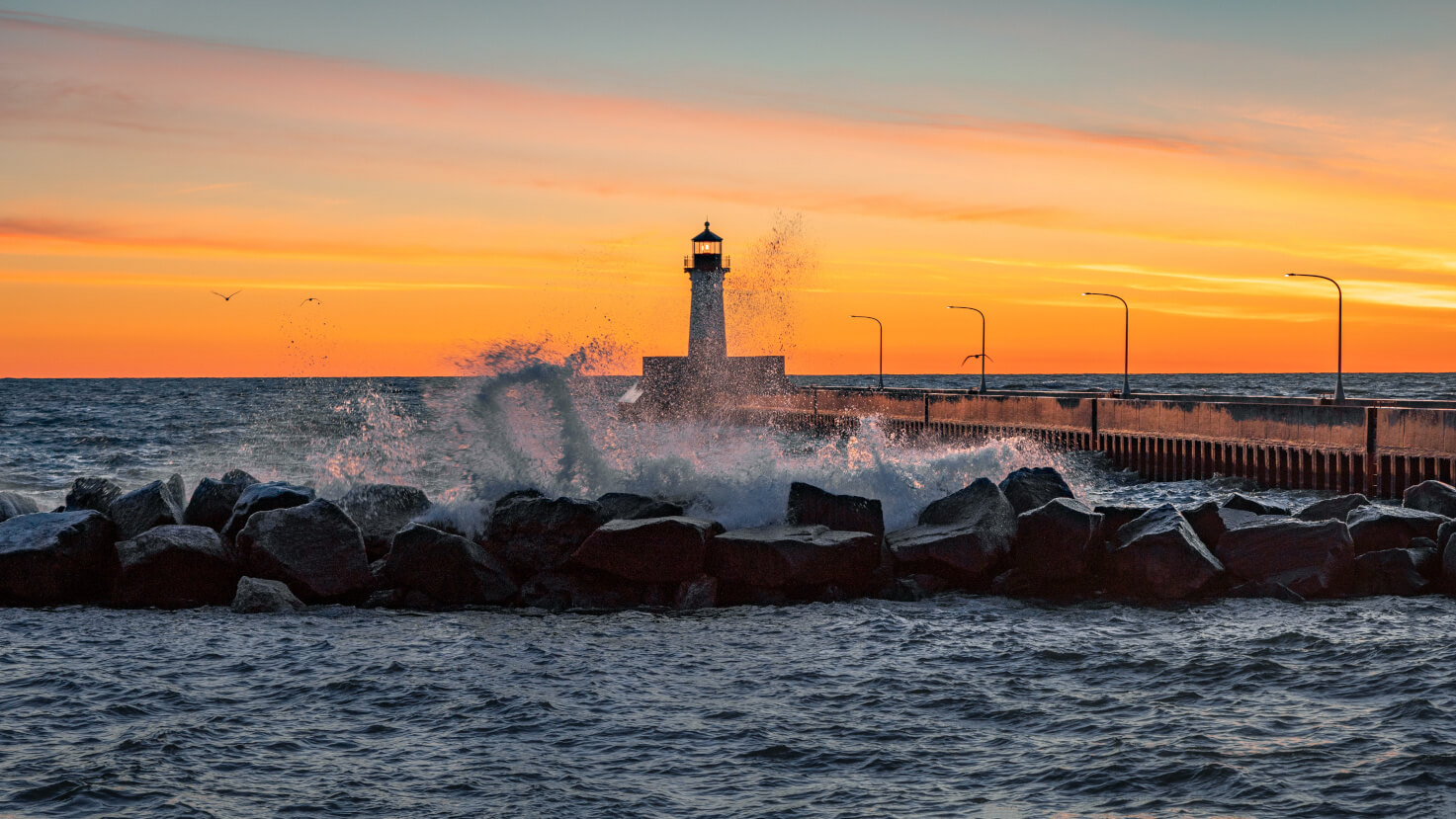 Lake Superior from Duluth
