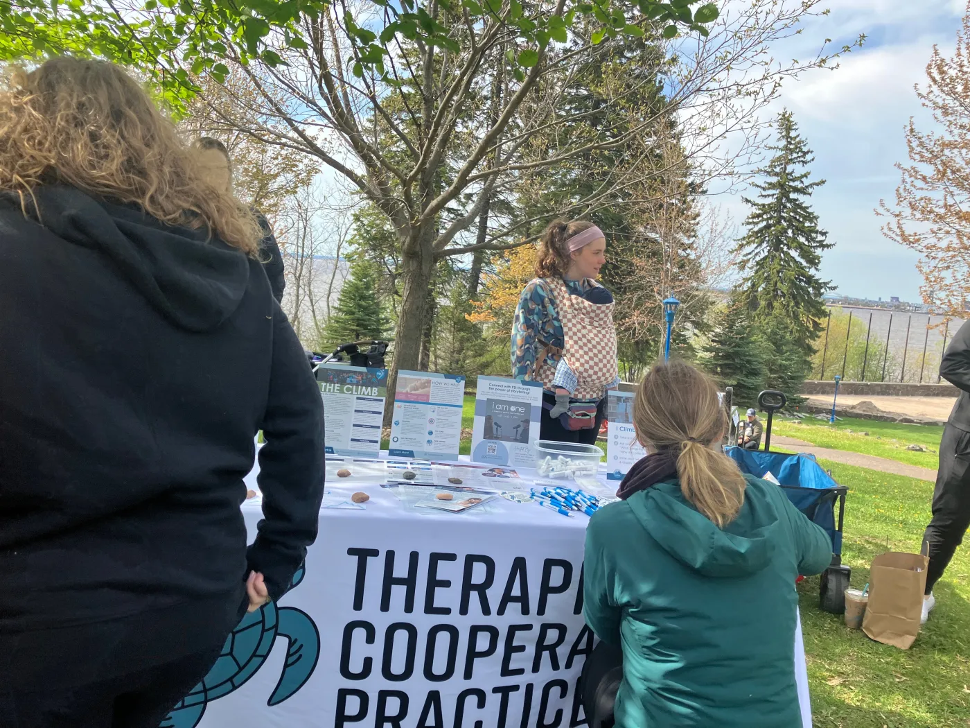 Photo from The Climb perinatal mental health walk in Duluth, MN