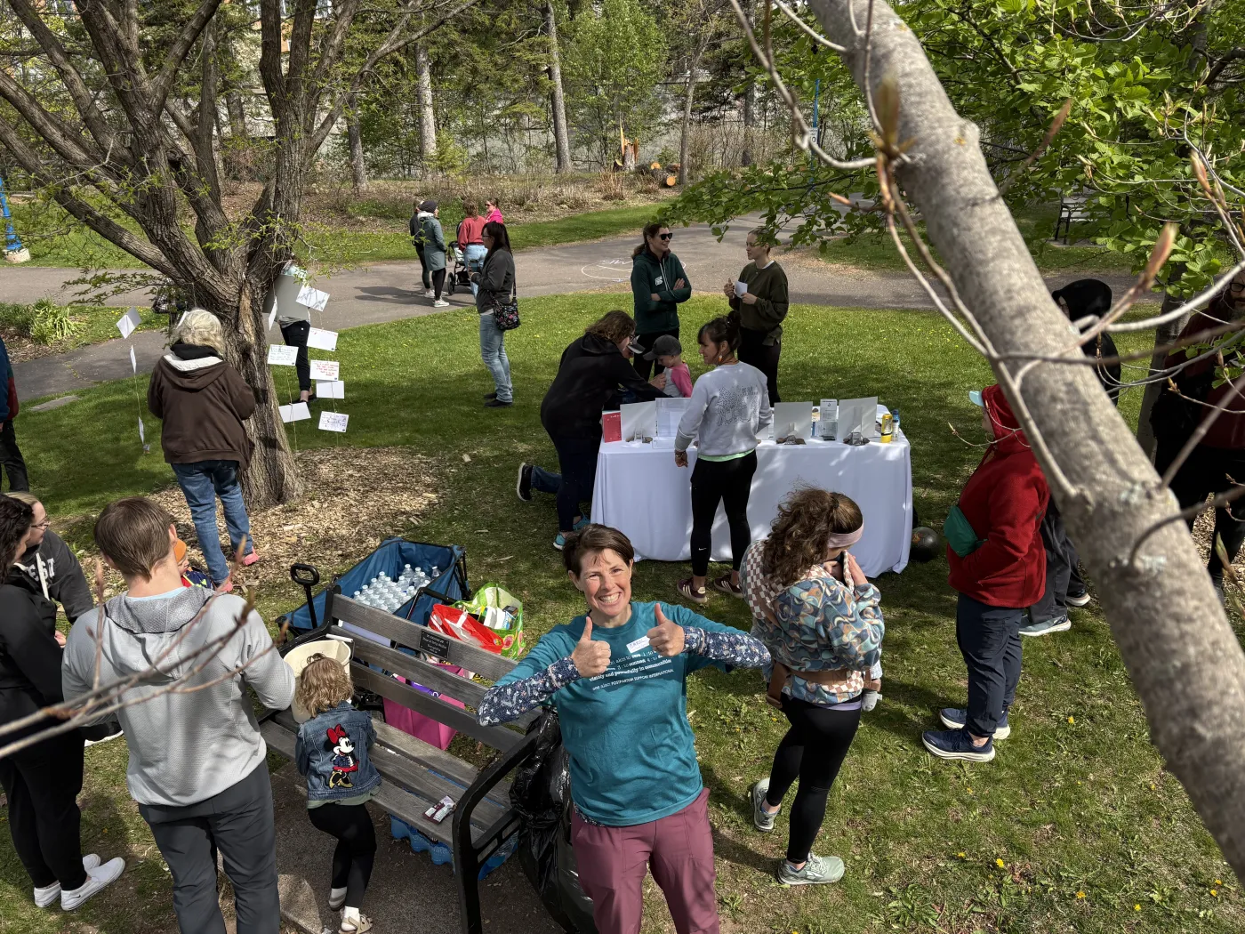Photo from The Climb perinatal mental health walk in Duluth, MN