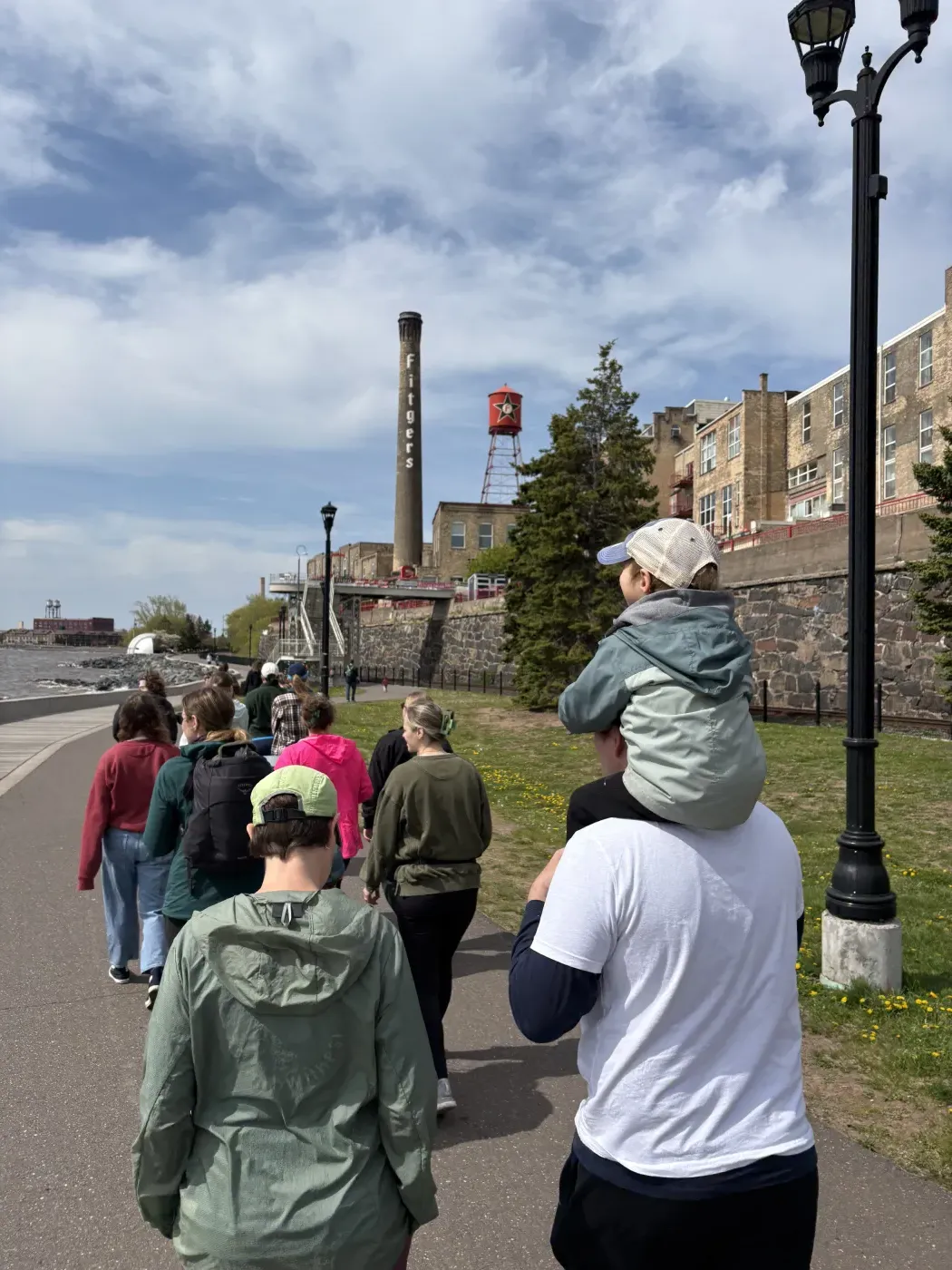 Photo from The Climb perinatal mental health walk in Duluth, MN